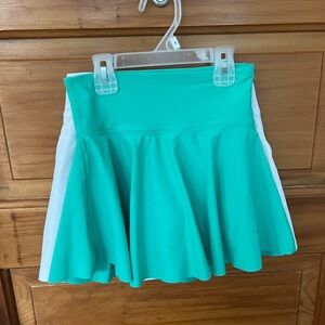 Girl’s Green and White Skirt (2 skirts)